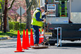 Chariot tracteur pour caméras robotisées